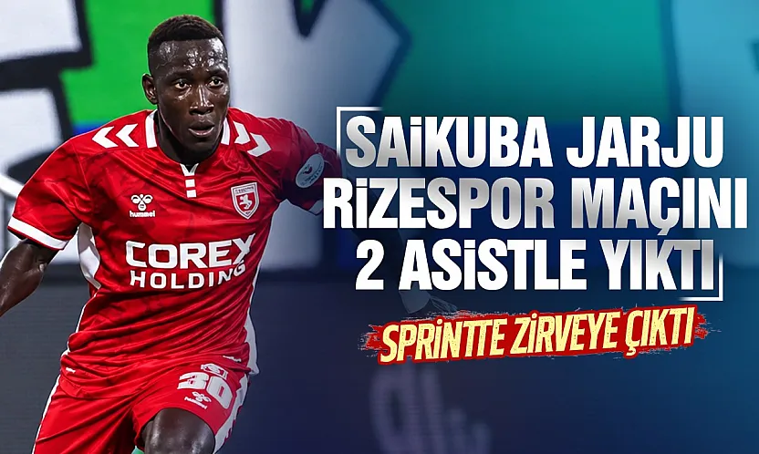 Samsunspor'da Saikuba Jarju fırtınası