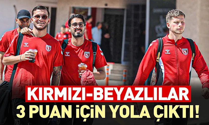 Samsunspor, Kocaelispor deplasmanı için yola çıktı