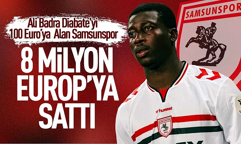 Samsunspor Kulübü genç yeteneği Ali Badra Diabate için resmi veda mesajı paylaştı