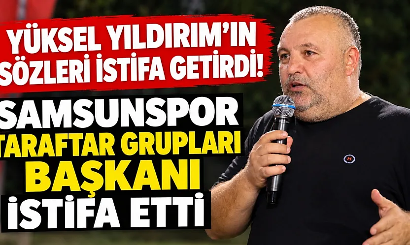 Samsunspor sürpriz  ayrılık: Tonguç Ali Anıl istifa etti