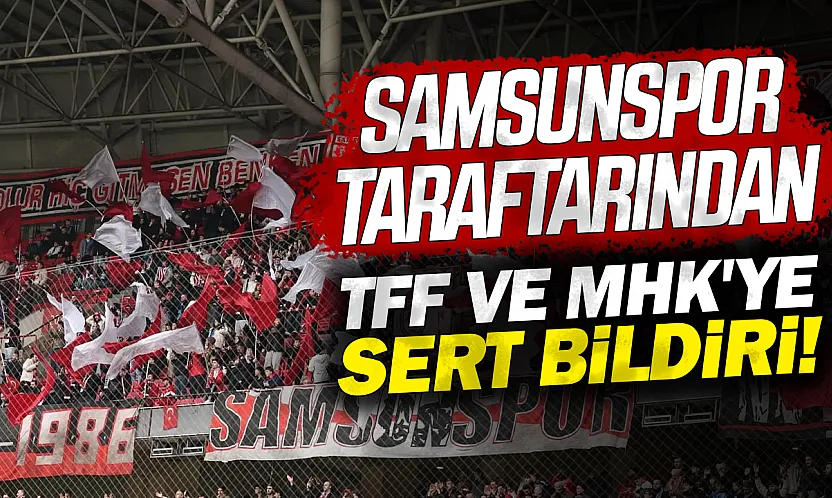 Samsunspor taraftarından Trabzonspor maçı öncesi 'Hikmet Öksüzoğlu' tepkisi