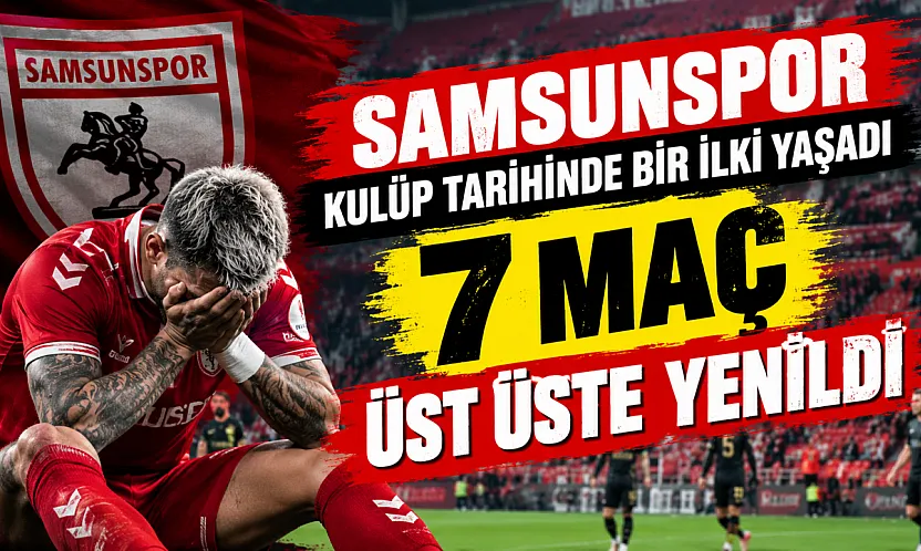 Samsunspor tarihinde bir ilk