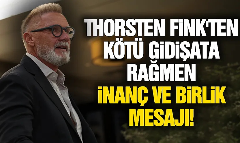 Samsunspor Teknik Direktörü Thorsten Fink'den Trabzonspor maçı yorumu