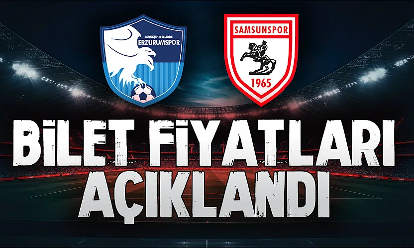 Samsunspor'un Erzurum deplasmanı biletleri satışa çıktı