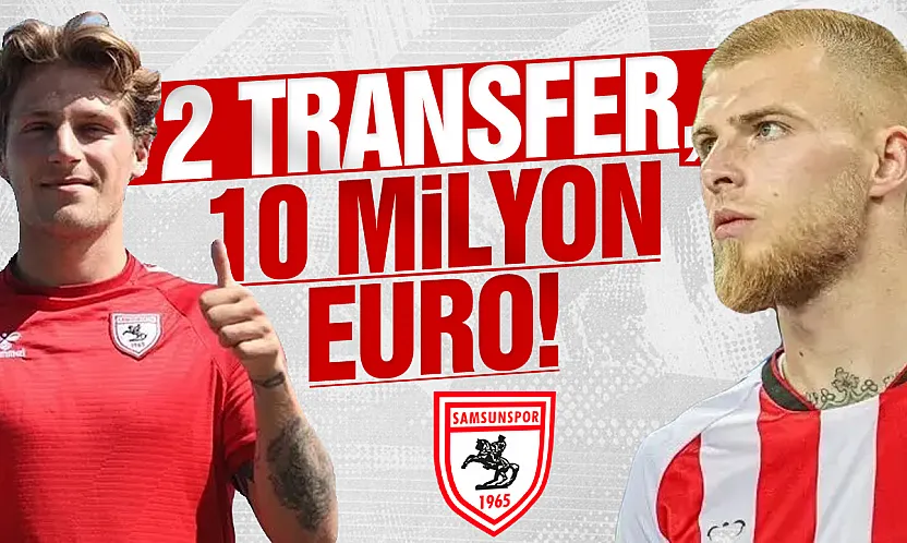 Samsunspor'un yüzü transferde gülüyor…