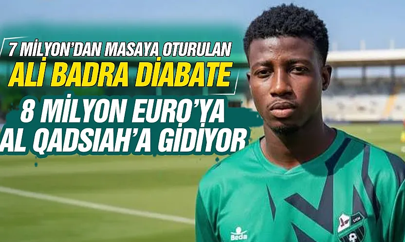 Samsunsporlu Diabate, 8 milyon Euro'luk dev paketle Arabistan'a transfer oldu