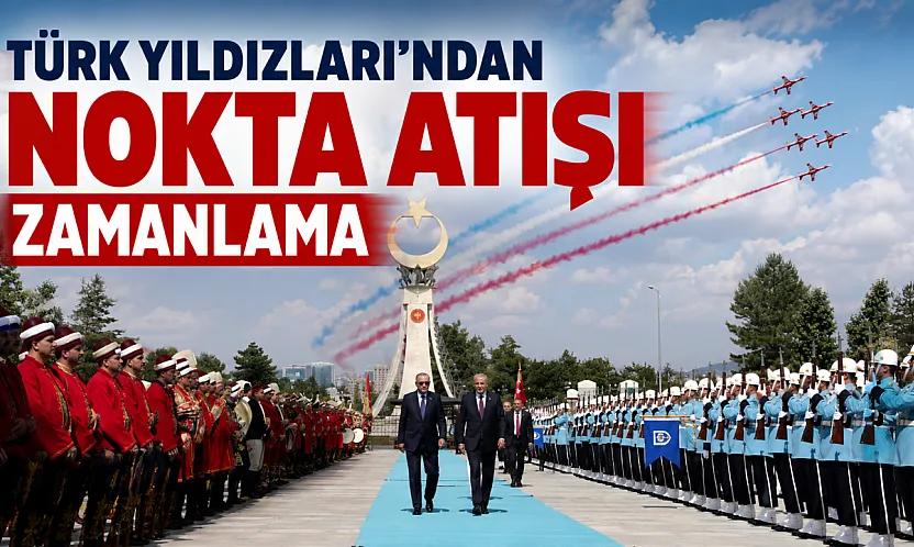 Saniyelik Hesap, Kusursuz Gösteri: MSB O Anları Paylaştı