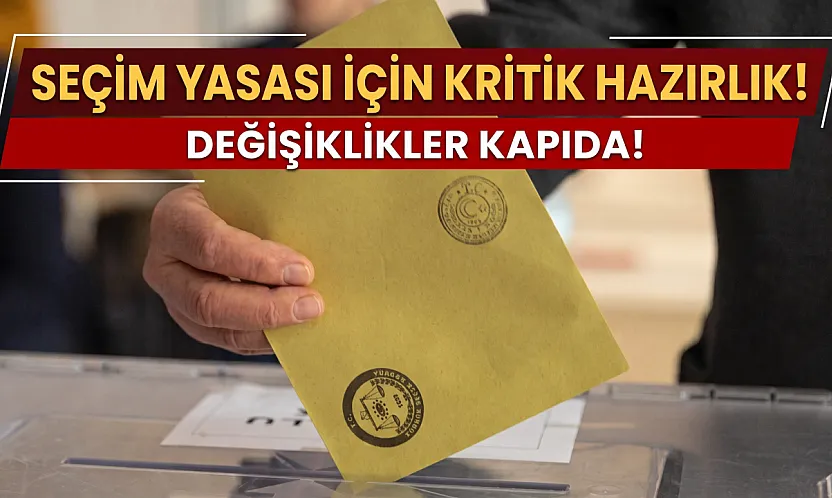 Seçim Sisteminde yeni dönem sinyali!