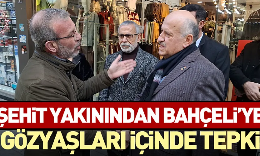 Şehit Yakınından Bahçeli'ye Gözyaşları İçinde Tepki