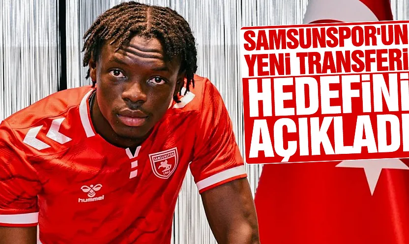 Sekongo: 'Samsunspor'da olmak benim için büyük bir gurur'