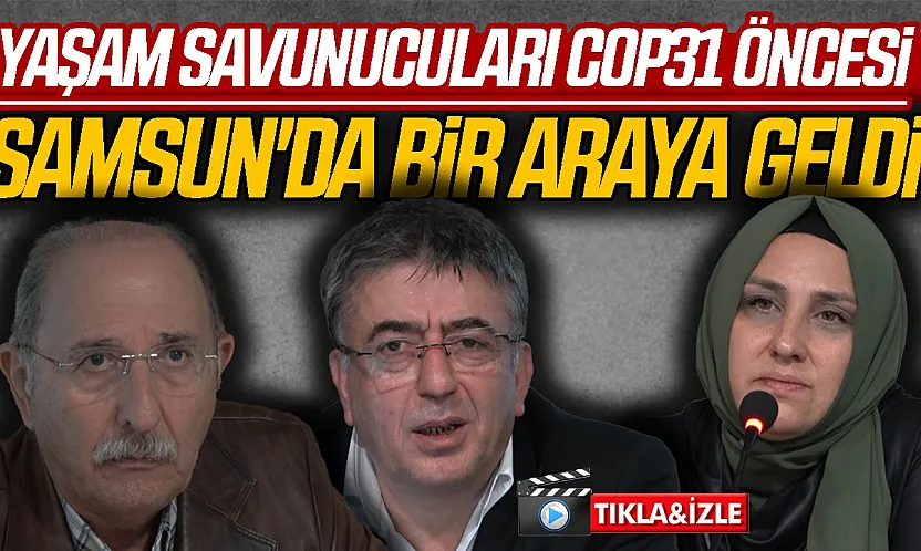 Şirket çıkarlarına karşı Samsun'dan ortak iklim mücadelesi