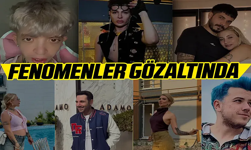 Sosyal medya fenomenlerine 10 ilde operasyon