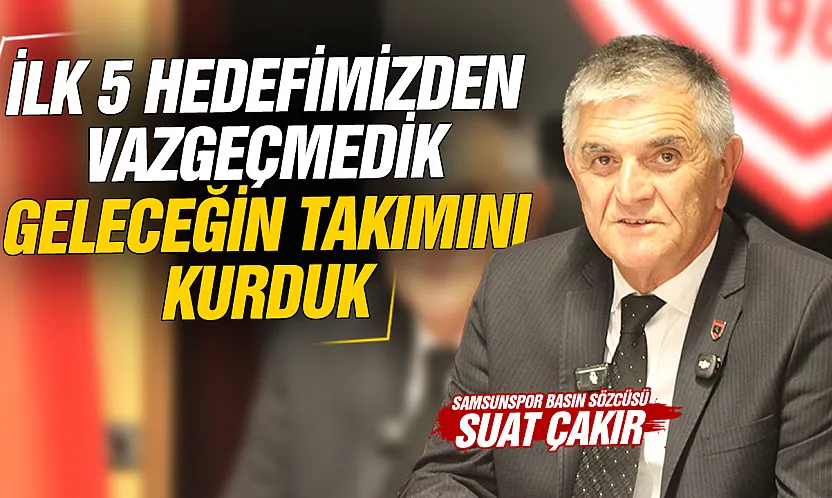 Suat Çakır, Arca Çorum FK maçı öncesi basın toplantısında konuştu