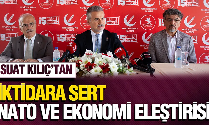 Suat Kılıç'tan Sert Çıkış:
