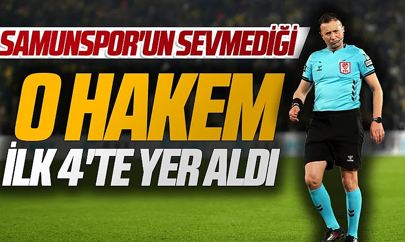 Süper Lig'de 4 hakem zirveyi paylaştı