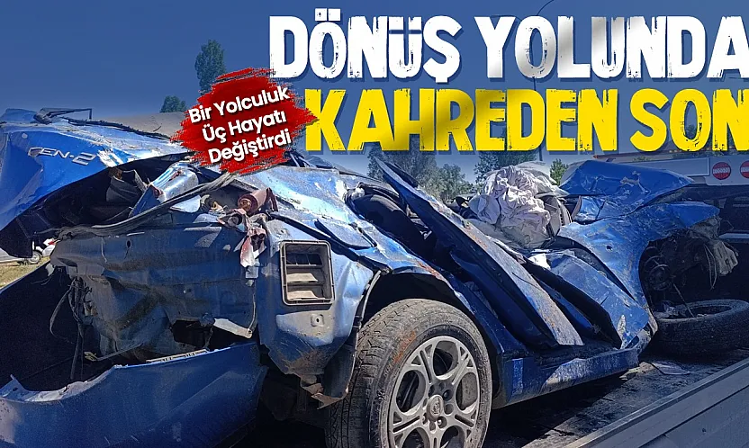 Takla Atan Otomobilde Acı Son: Genç Çift Yaşamını Yitirdi, 8 Aylık Bebek Ağır Yaralı