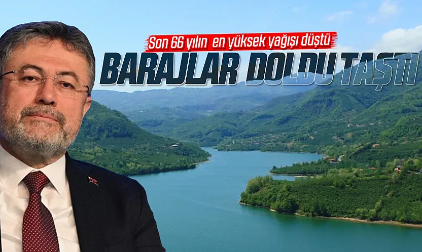 Tarım ve Orman Bakanı Yumaklı: 'Barajlarımızın aktif doluluk oranı yüzde 81,5'e ulaştı'