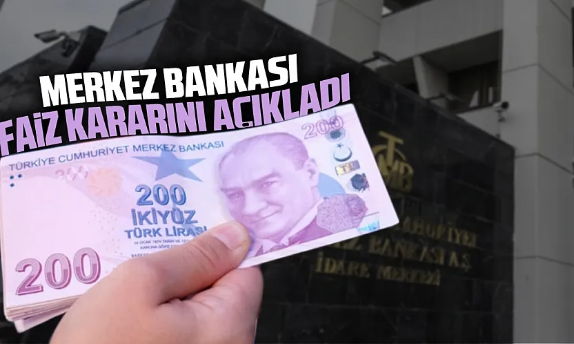 TCMB politika faizini sabit tuttu