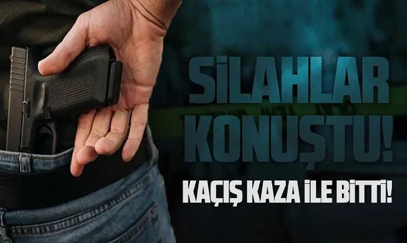 Terme'de Silahlar Konuştu: Kaçış Kaza ile Bitti