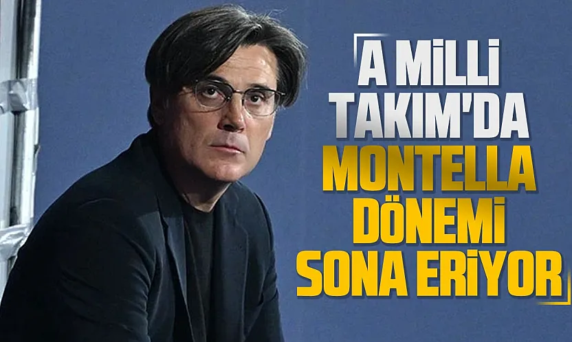 TFF ayrılık kararı aldı Montella gidiyor