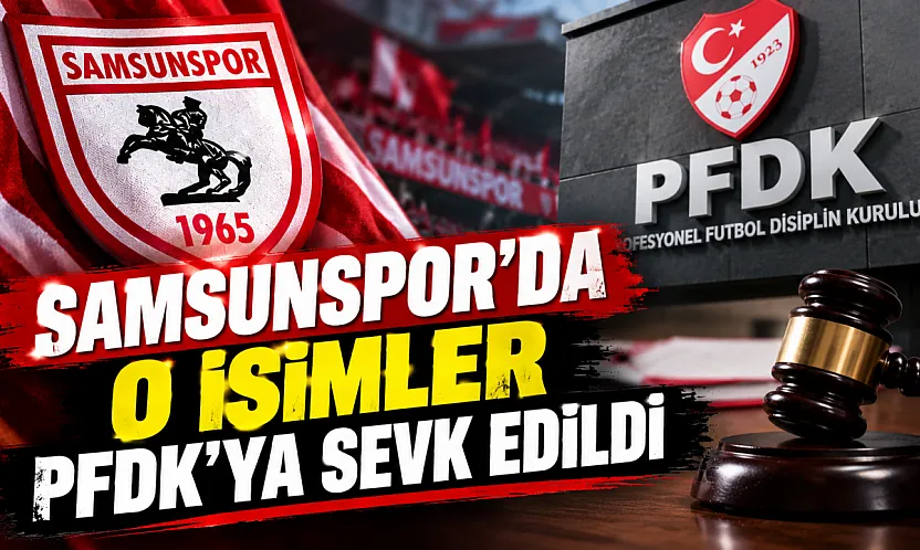 TFF'nin dev bahis soruşturması Samsunspor'a da sıçradı