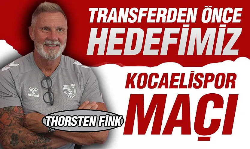Thorsten Fink'ten Kocaelispor ve transfer açıklaması