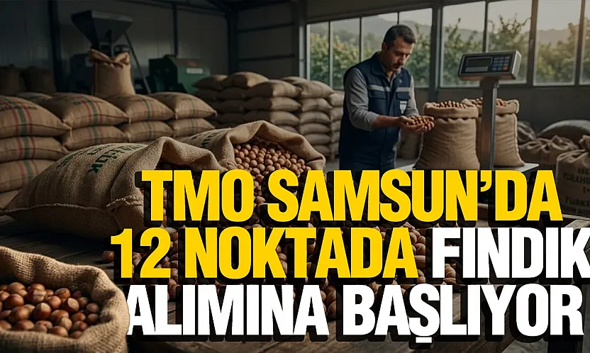TMO Samsun'da fındık sezonunu açtı
