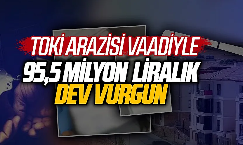 TOKİ arazilerini sahte belgelerle satan şebekeye operasyon