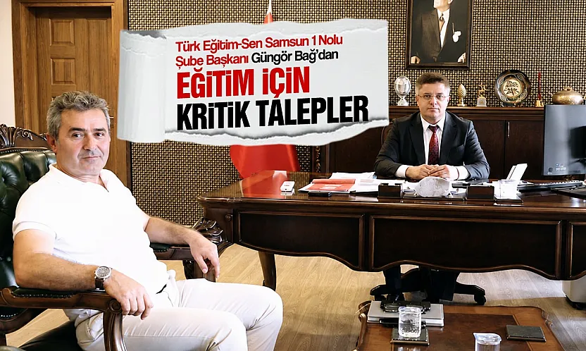 Türk Eğitim-Sen Samsun'da eğitim gündemini masaya yatırdı