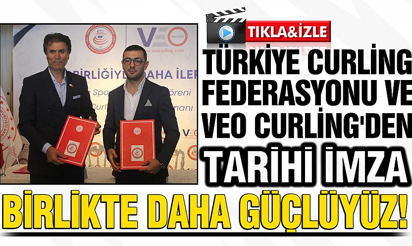 Türkiye Curling Federasyonu, VEO Curling ile sponsorluk anlaşması düzenledi