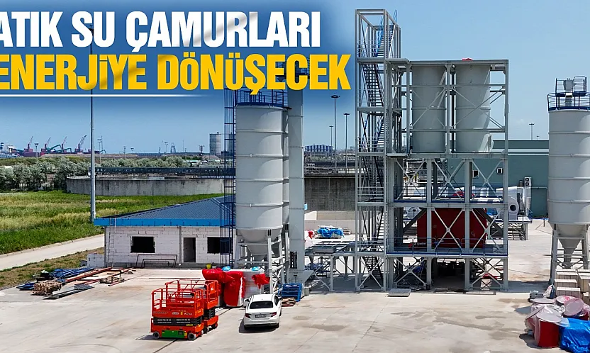 Türkiye'de bir ilk:  Atık su çamurları enerjiye dönüşecek
