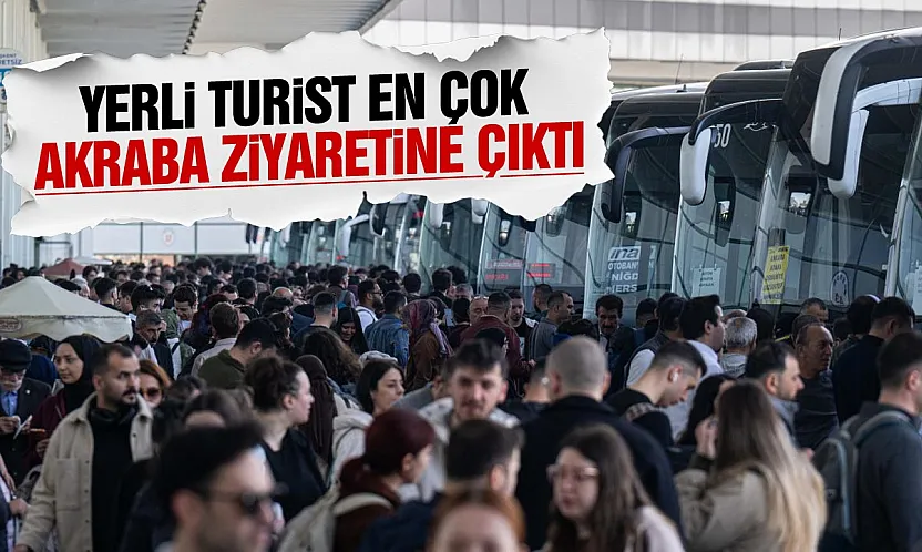 Türkiye'de yerli turist 155 Milyar harcadı