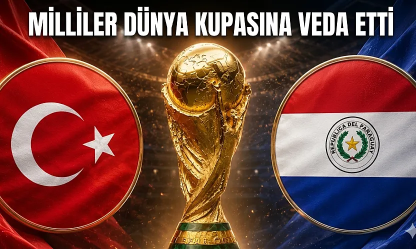 Türkiye Dünya kupasına veda etti