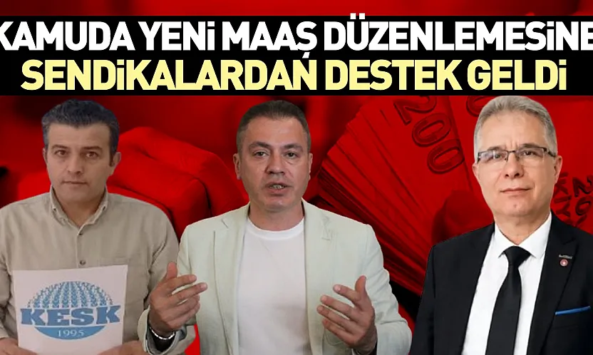 Ücret adaletsizliği düzenlemesine sendikalardan destek geldi