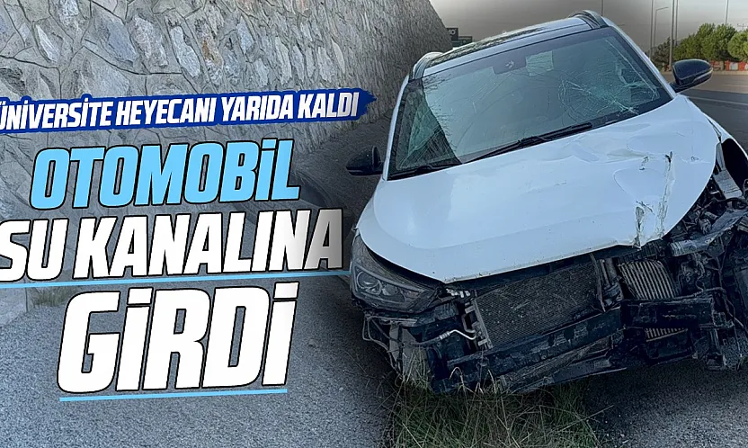 Üniversite heyecanı yaşayan ailenin yolculuğu Samsun'da kazayla noktalandı.