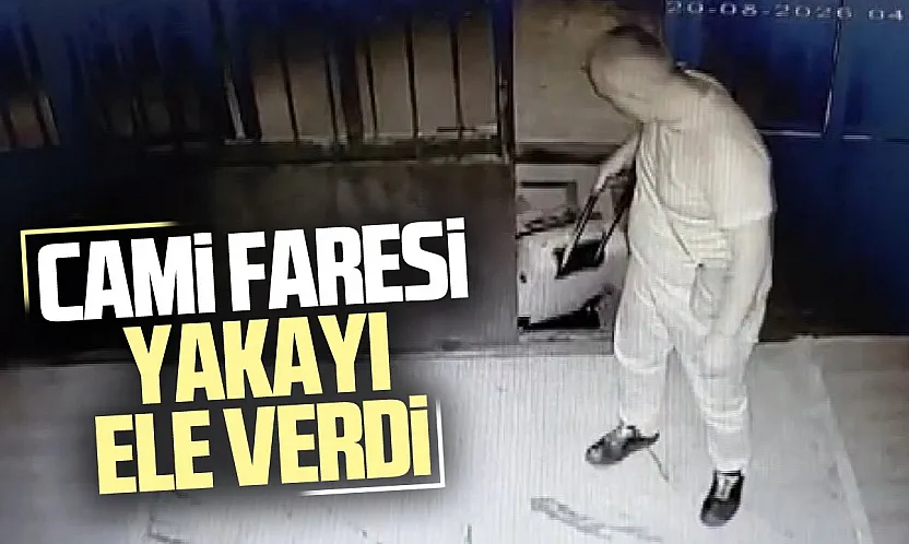 Valizli ayakkabı hırsızı imamların takibinden kaçamadı