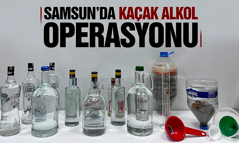 Yakakent'te kilolarca kaçak alkol ve imalat düzeneği yakalandı