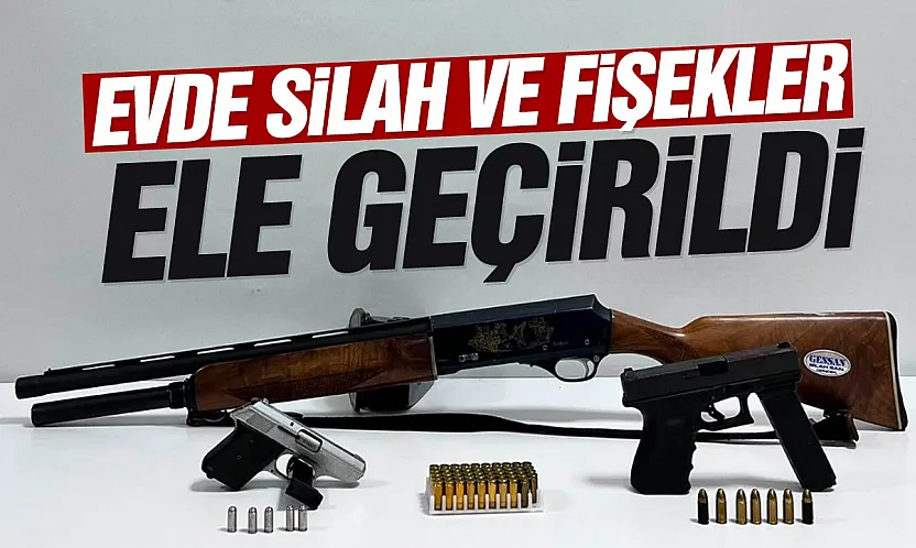 Yakakent'te silah operasyonu: 3 ruhsatsız silah ele geçirildi