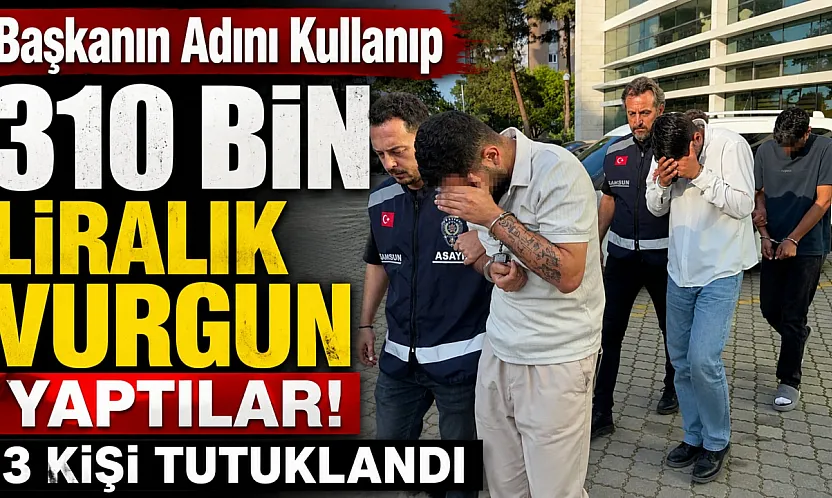 Yardım kolisi vaadiyle dolandırıcılığa 3 tutuklama