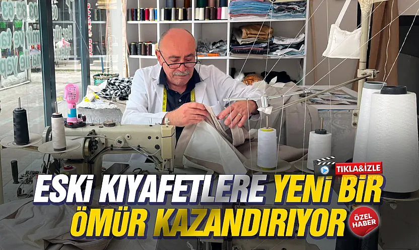 Yarım asırlık terziden israfa karşı iğneli mücadele