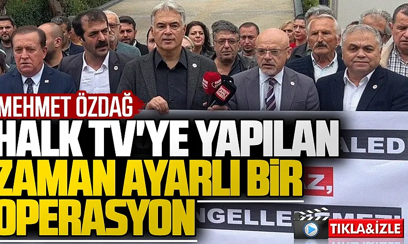 Yeni Parti Samsun İl Başkanı Mehmet Özdağ'dan Halk TV tepkisi