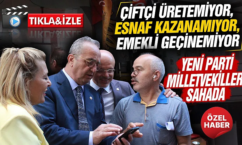 Yeni Parti Samsun İlkadım'da esnaf ziyareti