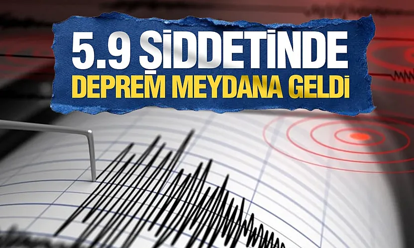 Yeni Zelanda'da 5,9 büyüklüğünde deprem