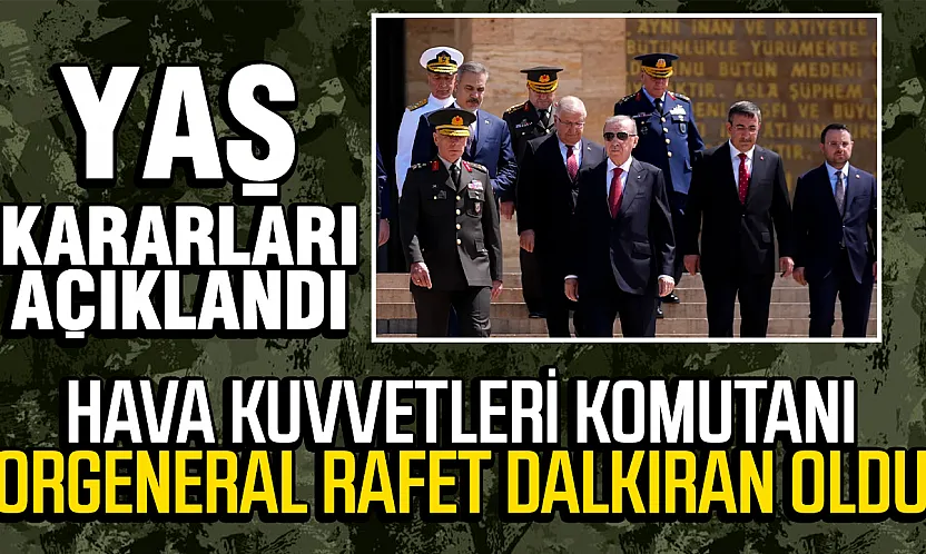 Yüksek Askeri Şura Kararları Açıklandı