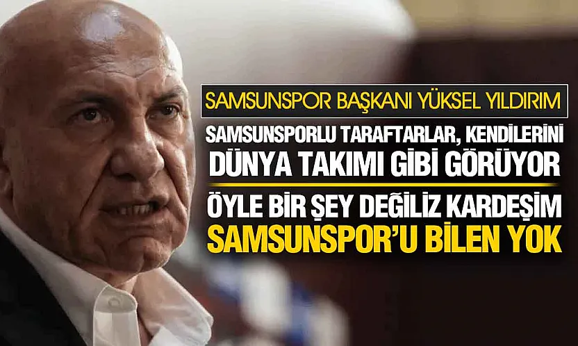 Yüksel Yıldırım'dan transfer itirafı: taraftar istiyor diye çılgınlık yapamam